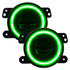 ORACLE Lighting High Performance Dynamic ColorSHIFT 20 W LED Fog Lights for Jeep JK/JL/JT 5846-332
