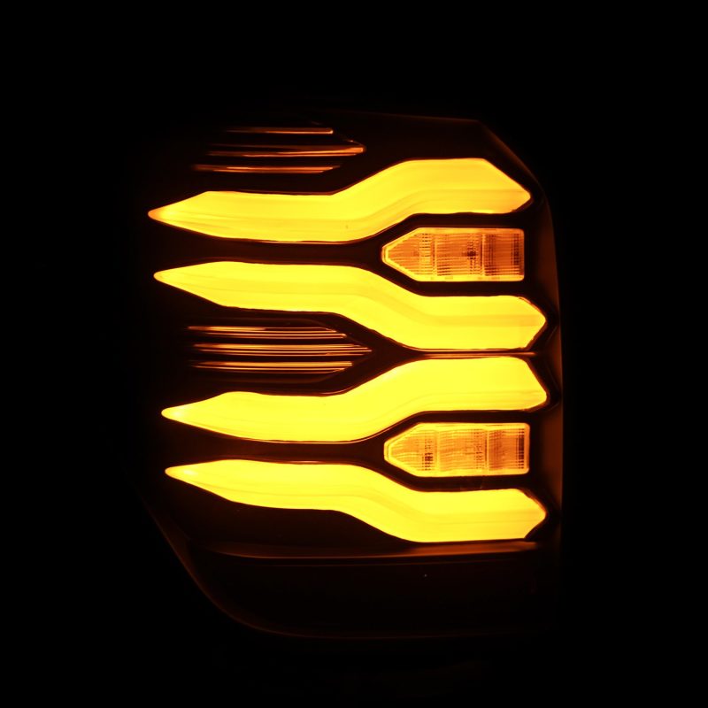 AlphaRex LUXX LED Taillights Black for 10-21 Toyota 4Runner 690040