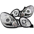 ANZO 1998-2005 Lexus Gs300 Projector Headlights w/ Halo Chrome