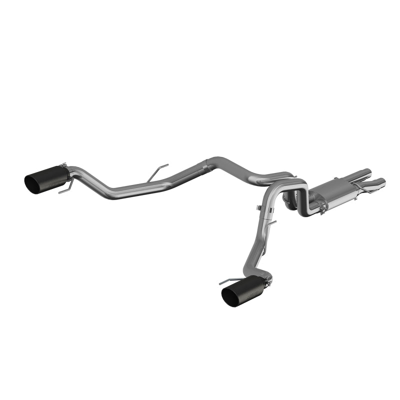 MBRP Dual Rear Exit T409 3"Resonator Back Exhaust For 17-20 Ford F-150 Raptor 3.5L EcoBoost S5264409