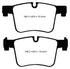 EBC 11+ BMW X3 2.0 Turbo (F25) Yellowstuff Front Brake Pads