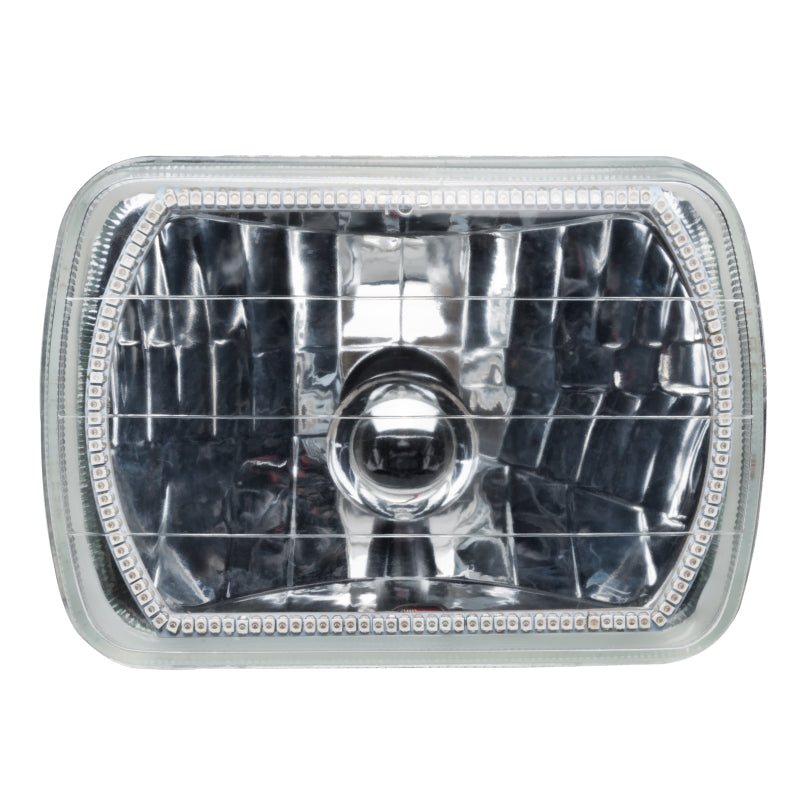 ORACLE Lighting Sealed Beam 7x6 in H6054 Headlight with Pre-installed ColorSHIFT Halo 6908-333