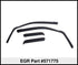 EGR 14+ Chev Silverado/GMC Sierra Crw Cab In-Channel Window Visors - Set of 4 - Matte (571775)