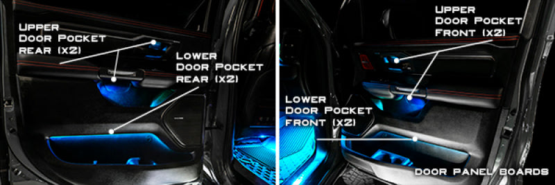 ORACLE Lighting Complete Interior Ambient Lighting ColorSHIFT RGB Conversion Kit for 19-22 RAM 4235-333
