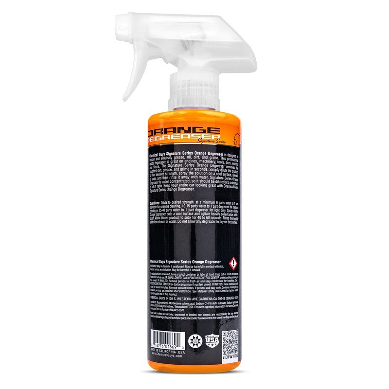 Chemical Guys Signature Series Orange Degreaser(Set of 6 x 16 Oz. Bottles) CLD_201_16