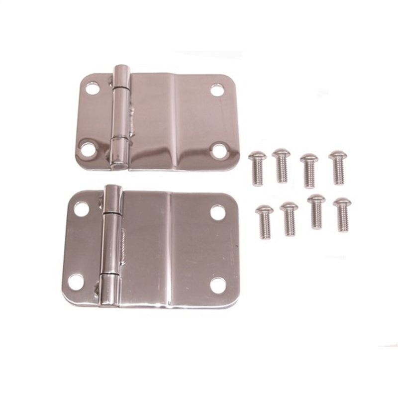 Rugged Ridge 76-86 Jeep CJ Stainless Steel Tailgate Hinges