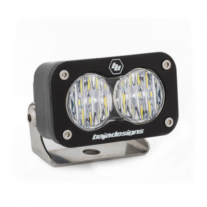 Baja Designs S2 Sport Black LED Auxiliary Light Pod, Wide Cornering Pattern, Clear 540005