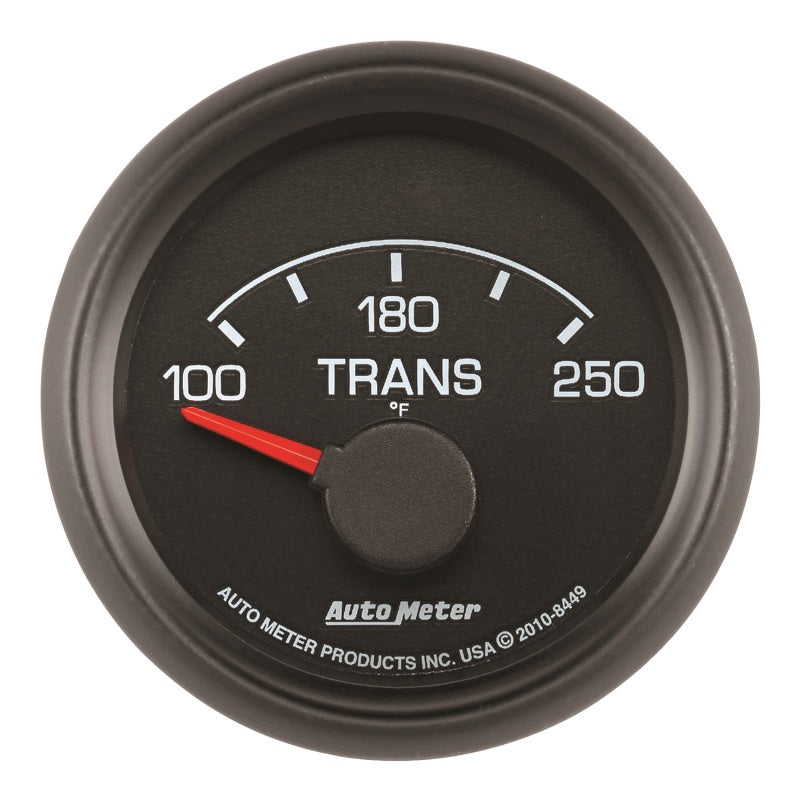 Autometer 100-250 °F/0-35 PSI/0-1600 °F Black Triple Pillar Gauge Kit For 99-07 Ford SuperDuty-7077