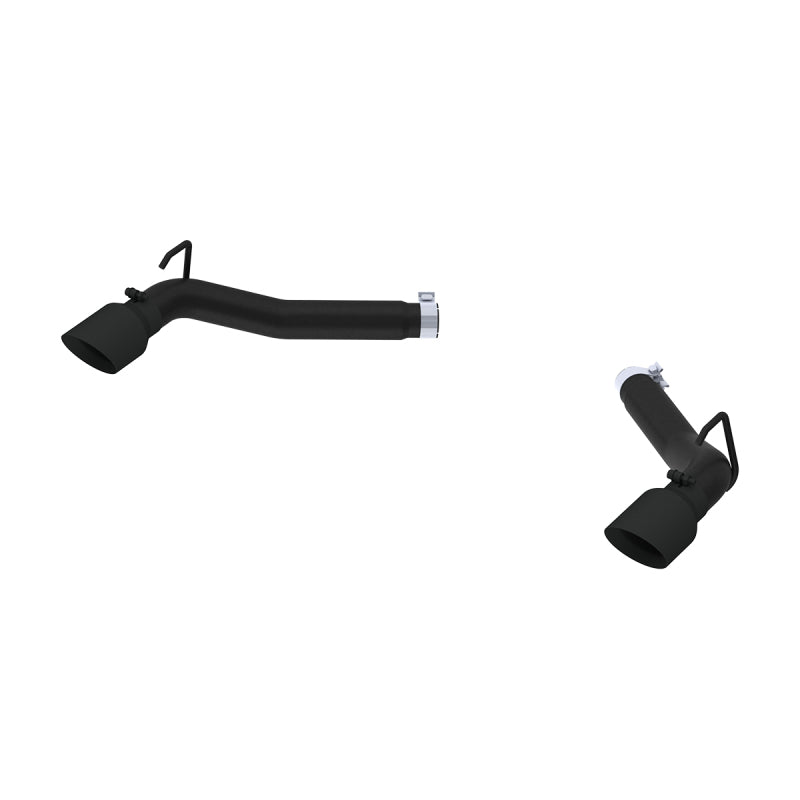 MBRP V8 6.2L 3in Black Coated Axle Back Muffler Delete For 10-15 Chevrolet Camaro - S7019BLK