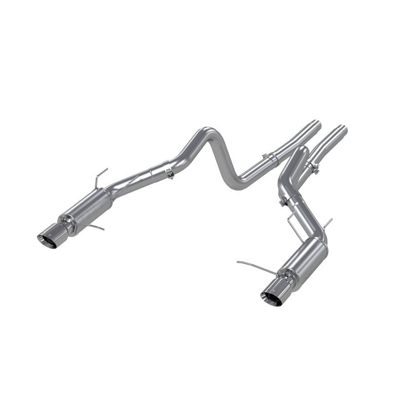 MBRP Dual Split Rear Race Version T409 3" Cat Back Exhaust For 11-14 Ford Mustang GT 5.0L - S7264409