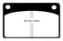 EBC 66-68 Volvo 140 1.8 Redstuff Front Brake Pads