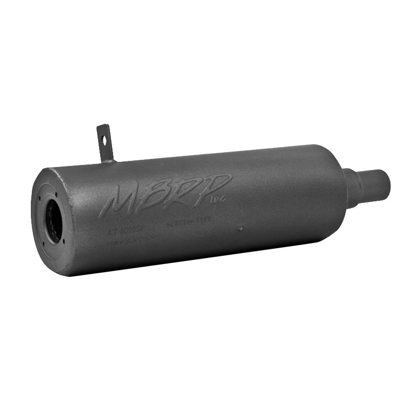 MBRP 01-05 Polaris Sportsman400, 06-07 Sportsman 450 Slip-On Exhaust w/Sport Muffler AT-6502SP