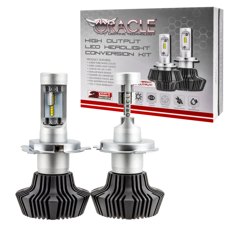 ORACLE Lighting H4 4000 Lumen LED Headlight Bulbs (Pair) - 6000K 5231-001