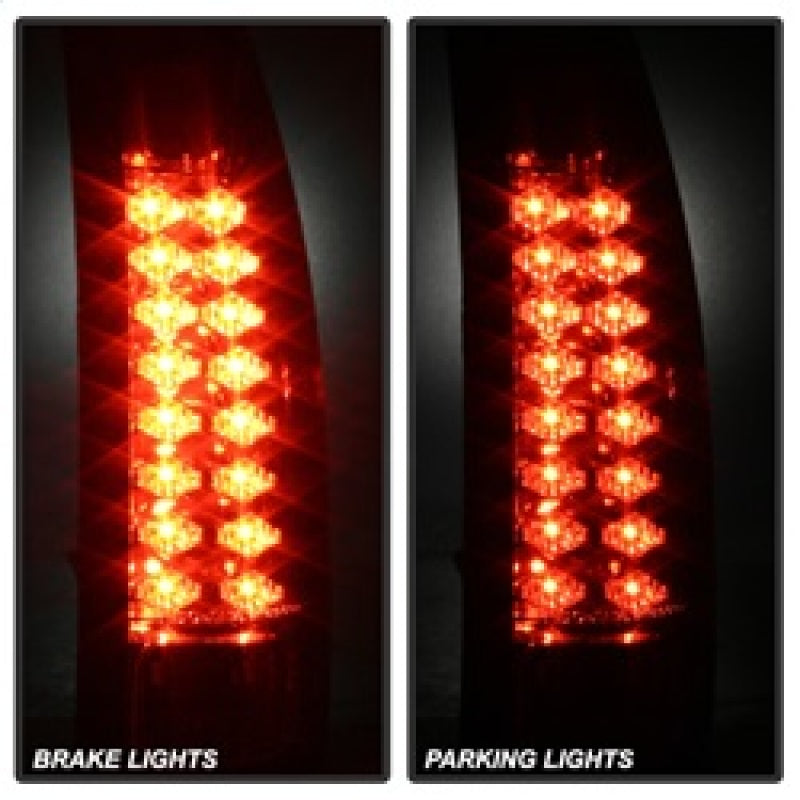 Spyder Chevy C/K Series 1500 88-98/GMC Sierra 88-98 LED Tail Lights Blk Smke ALT-YD-CCK88-LED-BSM