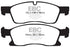 EBC 11+ Dodge Durango 3.6 Extra Duty Front Brake Pads