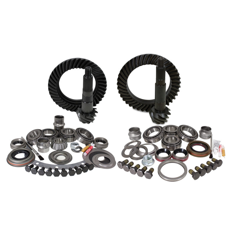 Yukon Gear & Install Kit Package Jeep TJ w/ Dana 30 Front & Dana 44 Rear - 4.56in Ratio