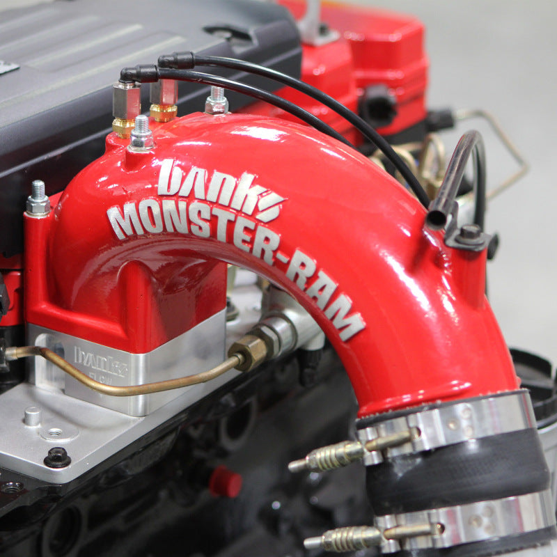 Banks Power w/Stock Intercooler Monster Ram Intake SYS w/out Boost Tube for 03-07 Dodge 5.9L 42765