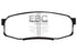 EBC 08+ Lexus LX570 5.7 Extra Duty Rear Brake Pads