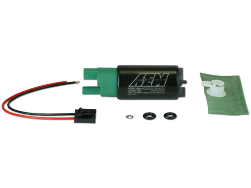 AEM 320LPH 65mm Ethanol Compatible High Flow In-Tank Fuel Pump Kit w/o Mounting Hooks - 50-1220