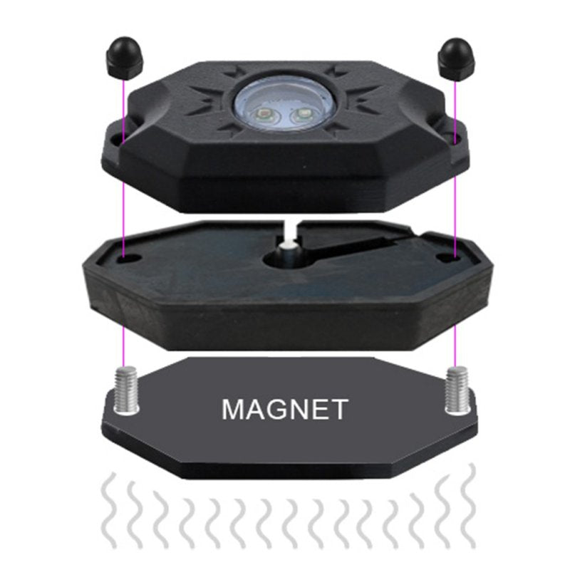 ORACLE Lighting Magnet Adapter Kit for LED Rock Lights (Single) 5848-504