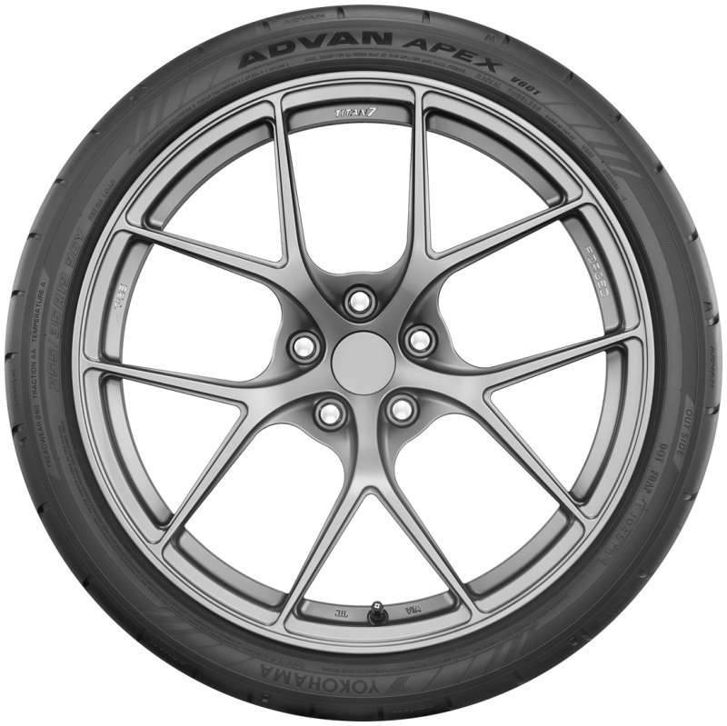 Yokohama Advan Apex V601 Tire - 255/35R19 96Y