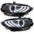 Oracle Lighting Dynamic ColorSHIFT LED Headlights - Black Series for 18-23 Ford Mustang 8204-332