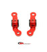 BMR 10-15 5th Gen Camaro Rear Upper Control Arm Bushing Kit (Delrin) - Red