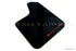 Rally Armor Universal Fit (No Hardware) Black UR Mud Flap w/ White Logo