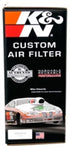 K&N Custom Air Cleaner Assembly, Round, w/ Vent 5 1/8in Flange 11in OD 3 1/4in Height 60-1170