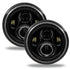 Oracle Lighting High Powered LED Headlights 7" - Black Bezel - Dynamic ColorSHIFT 5769-332