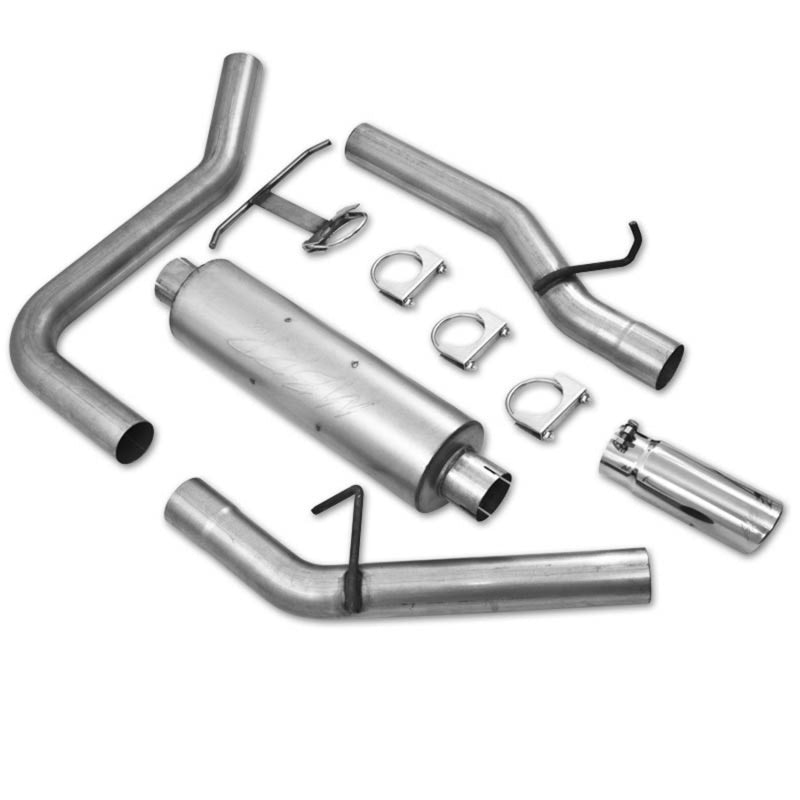 MBRP 3" Cat Back, Single Side, 08-12 Ford F-250/F-350 5.4L V8/6.8L V10/6.2L V8 CC-SB/EC-LB S5216AL