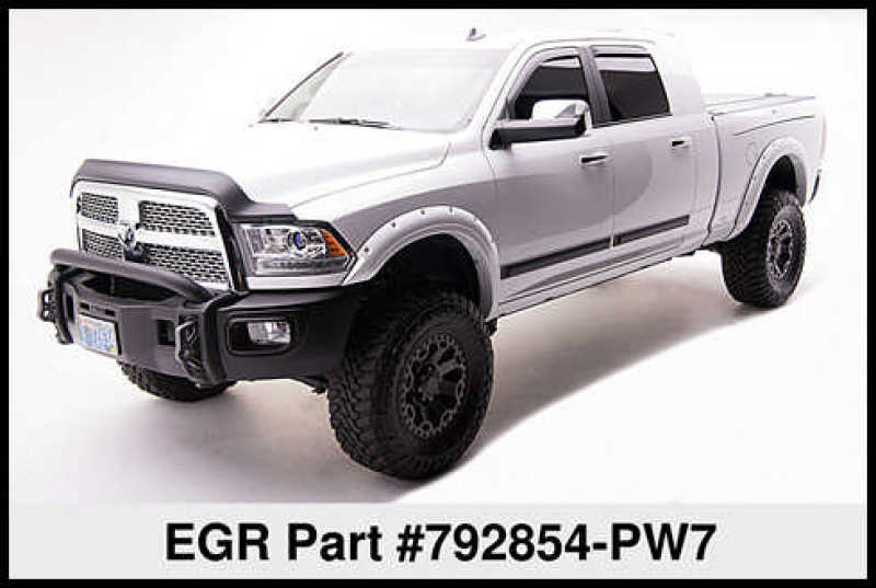 EGR 10+ Dodge Ram HD Bolt-On Look Color Match Fender Flares - Set - Bright White