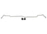 Whiteline 93-99 Toyota Corolla AE101/102 / 98-02 Corolla AE-ZZE110/111 Rear 18mm H/D Fixed Swaybar