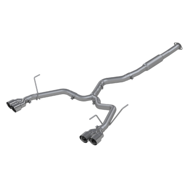 MBRP 3" Dual Split Rear Exit 15-19 Subaru WRX 2.0L/STI 2.5L w/ 3.5" Tips Race Version S4802304