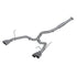 MBRP 3" Dual Split Rear Exit 15-19 Subaru WRX 2.0L/STI 2.5L w/ 3.5" Tips Race Version S4802304