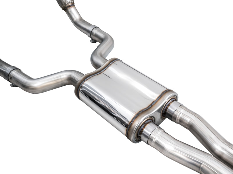 AWE Tuning SwitchPath Cat-back Exhaust - Diamond Black Tips for 21-23 Audi C8 RS6/RS7 3025-33776