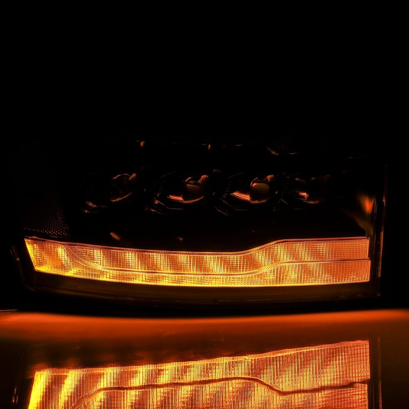 AlphaRex NOVA LED Projector Headlights Plank Style Alpha Black for 06-08 Ram 1500HD 880538