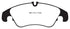 EBC 11 Audi A6 2.0 Turbo Redstuff Front Brake Pads