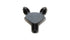 Vibrant -3AN x -3AN x 1/8in NPT Y-Adapter Fitting - Aluminum